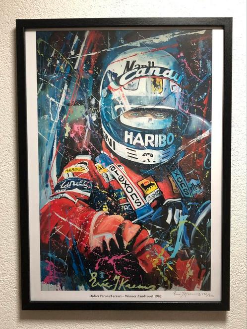 Didier Pironi Ferrari-Eric Jan Kremer, Verzamelen, Automerken, Motoren en Formule 1, Nieuw, Formule 1, Ophalen