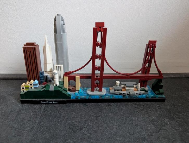 LEGO architecture San Francisco, Hobby en Vrije tijd, Modelbouw | Overige, Zo goed als nieuw, Ophalen of Verzenden