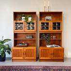 - Vintage wandkasten •Ejsing Møbelfabrik, Denmark• -, ., Ophalen of Verzenden, 150 tot 200 cm, 25 tot 50 cm