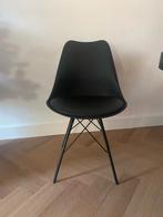 6x eetkamerstoelen kunstleer, Ophalen, Zwart, Metaal, Vijf, Zes of meer stoelen
