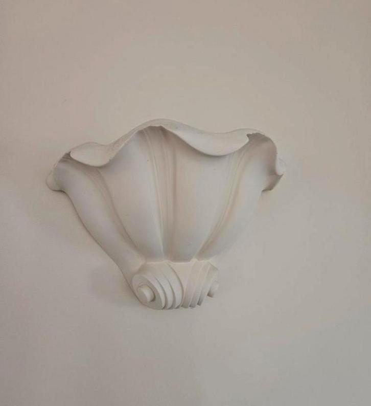 Gratis! 21x schelp/shell wandlamp, Huis en Inrichting, Lampen | Wandlampen, Zo goed als nieuw, Overige materialen, Ophalen