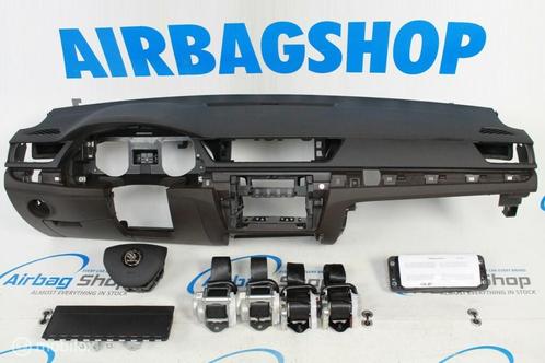 Airbag set - Dashboard zwart/bruin Skoda Superb 2015-heden, Auto-onderdelen, Dashboard en Schakelaars, Gebruikt, Ophalen of Verzenden