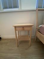 Bjorksnas nachtkastje (2x), Ophalen, Zo goed als nieuw, Hout, Minder dan 45 cm