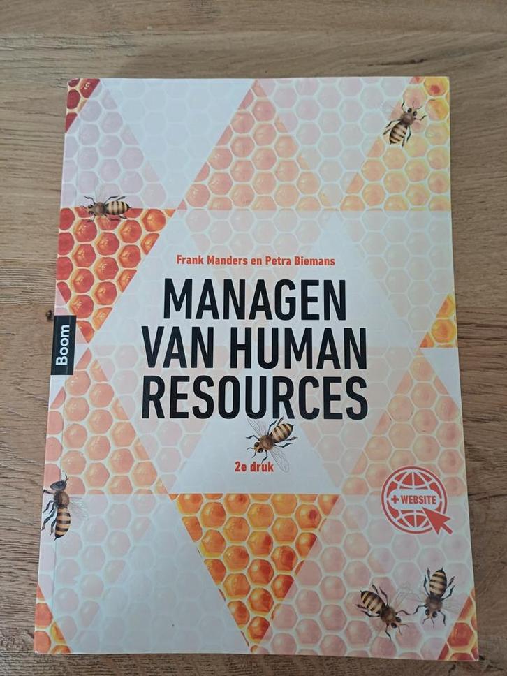 Managen van Human Resources - Manders & Biemans, Boeken, Studieboeken en Cursussen, Ophalen of Verzenden