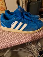 adidas Neo suede bleu maat 44,5 Vintage, Ophalen of Verzenden, Zo goed als nieuw, Hardloopschoenen, Adidas
