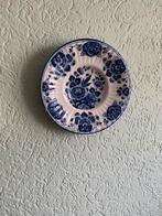 Delfts blauw groot bord, Ophalen of Verzenden
