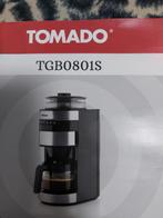 Tomado TGB0801S Koffiemachine - Zo goed als nieuw, Witgoed en Apparatuur, Koffiezetapparaten, Afneembaar waterreservoir, Zo goed als nieuw