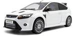 1:18 Ford Focus RS MK2 pack RS Plus – 2009 – Wit, Auto, Nieuw, Ophalen of Verzenden, .