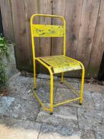 Gietijzeren Stoeltjes - Vintage Charme, Huis en Inrichting, Stoelen, Gebruikt, Overige kleuren, Ophalen of Verzenden, Metaal