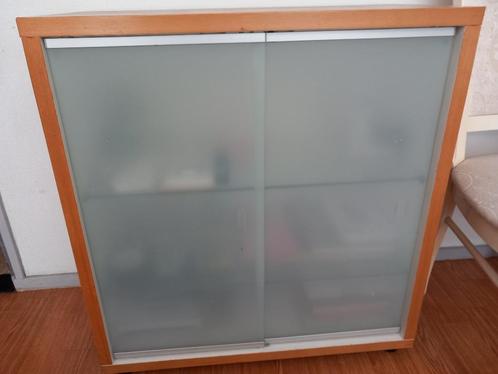 Kastje, Huis en Inrichting, Kasten | Ladekasten, Gebruikt, Minder dan 100 cm, 50 tot 100 cm, 25 tot 50 cm, Glas, Ophalen