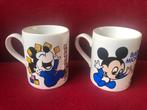Disney mokken Baby Mickey & Baby Minnie Mouse, Ophalen of Verzenden, Mickey Mouse, Zo goed als nieuw, Servies