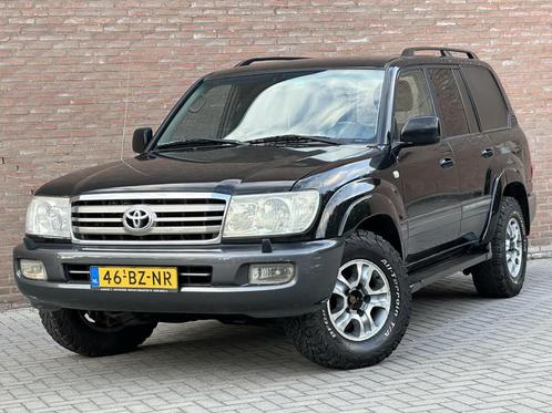Toyota Land Cruiser 100 4.2 Grijs Kenteken - Facelift - Lede, Auto's, Bestelauto's, Bedrijf, Te koop, 4x4, ABS, Achteruitrijcamera