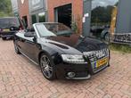 Audi A5 Cabriolet 2.0 TFSI S-line, LEER AUT, Nap, Auto's, Gebruikt, 4 cilinders, 4 stoelen, Zwart