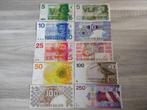 Verzameling mooie guldenbiljetten 5 t/m 250 gulden, 10 stuks, Postzegels en Munten, Bankbiljetten | Nederland, Ophalen of Verzenden