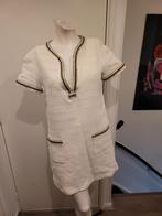 Super mooie creme kleurige Sandro jurk maat 40, Kleding | Dames, Maat 38/40 (M), Beige, Sandro, Ophalen of Verzenden