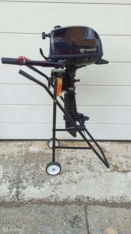 Tohatsu | 4 pk | 4 takt| Kortstaart | 2025 | Garantie, Watersport en Boten, Buiten- en Binnenboordmotoren, Zo goed als nieuw, Benzine