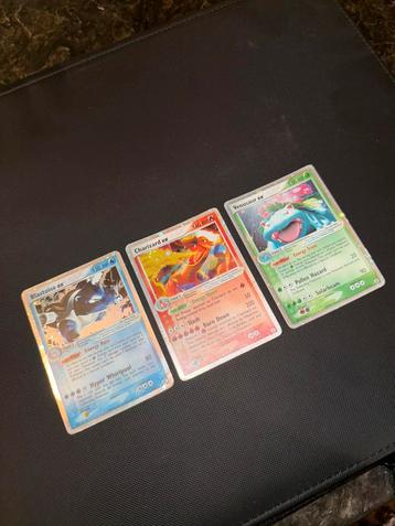 Charizard ex 105/112  Blastoise ex 104/112  Venusaur 112/112 beschikbaar voor biedingen
