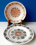 Bowl bordje/Broadhurst Ironstone/Wayfarer & Romany/Winkle, Gebruikt, Ophalen of Verzenden, Bord(en), Overige stijlen