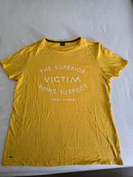 Victim (Only For Men)  t-shirt geel maat XL, Ophalen of Verzenden, Maat 56/58 (XL), Zo goed als nieuw, Victim