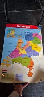 Landkaart Nederland - Topografische Kaart, Boeken, Atlassen en Landkaarten, Ophalen of Verzenden