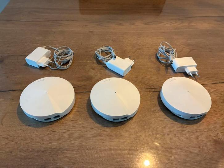 TP-Link Deco M5 (3 stuks), Computers en Software, Powerlines, Gebruikt, Ophalen of Verzenden