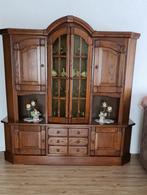 Buffetkast donker eiken, Ophalen, Gebruikt, 100 tot 150 cm, 200 cm of meer