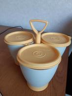 Tuperware carrousel, Ophalen of Verzenden, Zo goed als nieuw, Geel, Overige typen