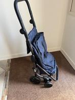 Boodschappen trolley, Ophalen, Uitschuifbare handgreep, 30 cm of meer, Blauw