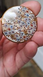 JAPANSE SATSUMA AARDEWERK  KNOOP ANTIEK  DOORSNEE 3,6 CM, Antiek en Kunst, Verzenden