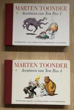 MARTEN TOONDER - AVONTUREN VAN TOM POES 2  EN 4 - HARD COV, Marten Toonder, Ophalen of Verzenden, Zo goed als nieuw, Meerdere stripboeken