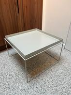 Hay tray table 60x60 cm warmgrijs, Huis en Inrichting, Tafels | Salontafels, Ophalen, 50 tot 100 cm, Vierkant, 50 tot 100 cm