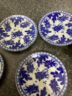 5 oude capucijner  kop en schotels, Ophalen of Verzenden