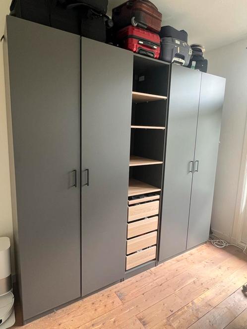PAX FORSAND Kledingkast, Huis en Inrichting, Kasten | Kledingkasten, Zo goed als nieuw, 200 cm of meer, 200 cm of meer, 50 tot 75 cm