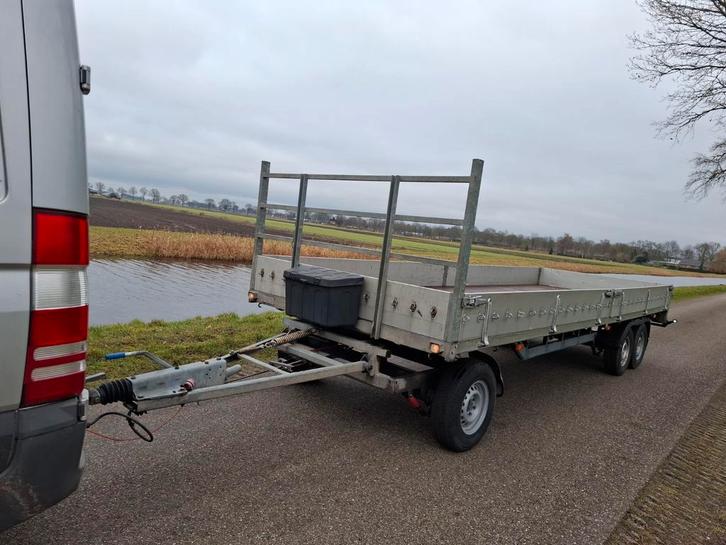 Henra schamelwagen schamel aanhanger kar 3500 aanhangwagen, Auto diversen, Aanhangers en Bagagewagens, Ophalen of Verzenden