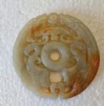 Chinees amulet  , 2 draken en 2 phoenix  ( nr 9, Verzenden