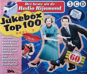 Jukebox top 100 - 3 - Radio Rijnmond - 3 cd's beschikbaar voor biedingen
