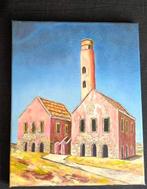 Acryl schilderij klein Curaçao - Lighthouse / vuurtoren, Ophalen, Minder dan 50 cm, Oorspronkelijke maker, Nieuw