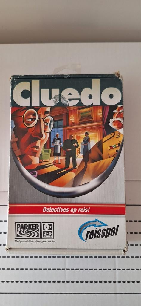 Cluedo Detectives op Reis - Parker Reisspel, Parker, Gebruikt, Vijf spelers of meer, Ophalen of Verzenden