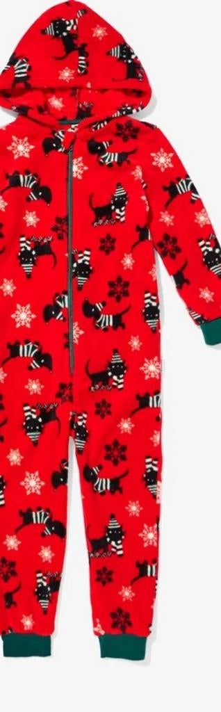 Fleece onesie Takkie  Fiep Westendorp 122/128, Kinderen en Baby's, Kinderkleding | Maat 122, Nacht- of Onderkleding, Jongen of Meisje