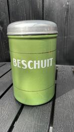 Beschuit bus emaile gouden bies, Ophalen of Verzenden