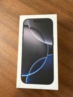 Apple iPhone 16 Pro 128GB Zwart Titanium, IPhone 16 Pro, 128 GB, Zwart, Nieuw