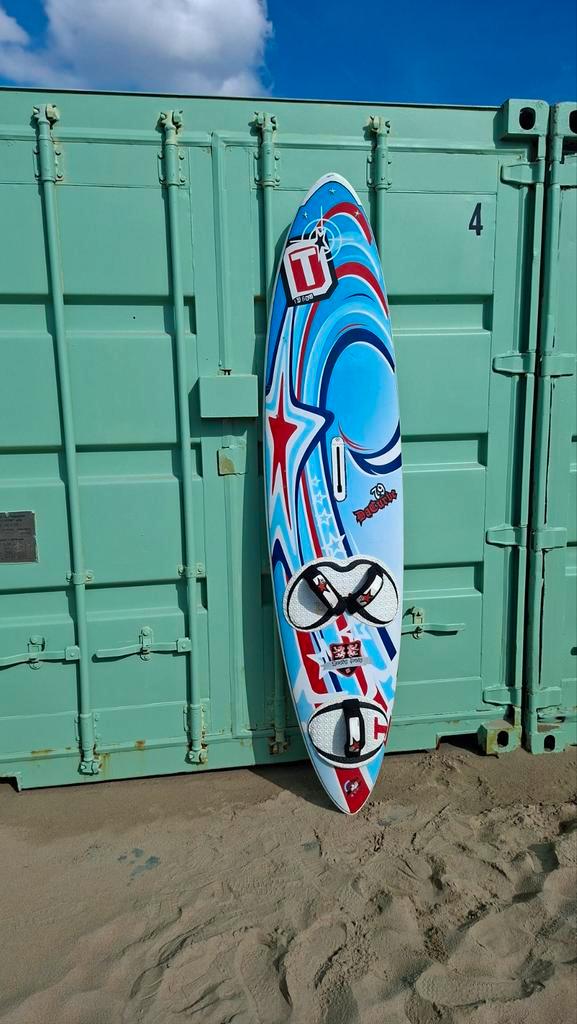 Taboe Wave Board 79L - Ideaal voor de golven!, Watersport en Boten, Windsurfen, Gebruikt, Plank, Minder dan 250 cm, Met vin(nen)