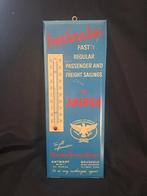 Vintage advertising sign United states Line Shipping, Ophalen of Verzenden, Gebruikt, Reclamebord