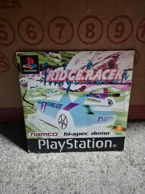 Ps1 demo disk ridge racer, Spelcomputers en Games, Games | Sony PlayStation 1, Zo goed als nieuw, Racen en Vliegen, 1 speler, Ophalen of Verzenden