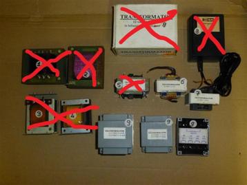 Trafo's 5V, 9V, 12V beschikbaar voor biedingen