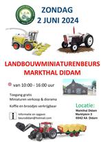 Landbouwminiaturenbeurs Didam zondag 2 juni Britains Siku, Hobby en Vrije tijd, Modelauto's | 1:32, Zo goed als nieuw, Britains