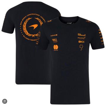 Nieuw McLaren Formula 1 Team 2024 Champions T-Shirt L beschikbaar voor biedingen