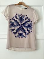 Mooie Blouse T-Shirt French Connection Zijden Maat 36, Kleding | Dames, Blouses en Tunieken, Ophalen, Zo goed als nieuw, Maat 36 (S)