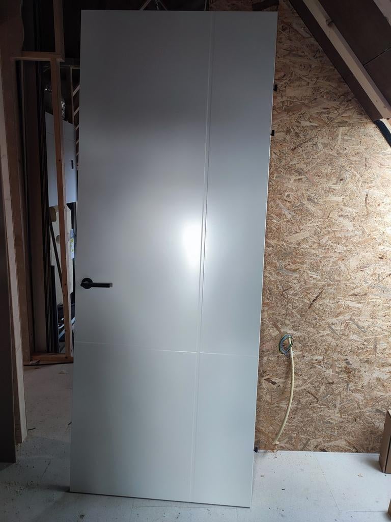 Svedex luxe witte binnendeur, Doe-het-zelf en Verbouw, Deuren en Horren, Ophalen, 80 tot 100 cm, 215 cm of meer, Binnendeur