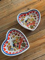 * nieuw * 2 hart schaaltjes Hollands Glorie Blond Amsterdam, Huis en Inrichting, Keuken | Servies, Blond Amsterdam, Nieuw, Ophalen of Verzenden